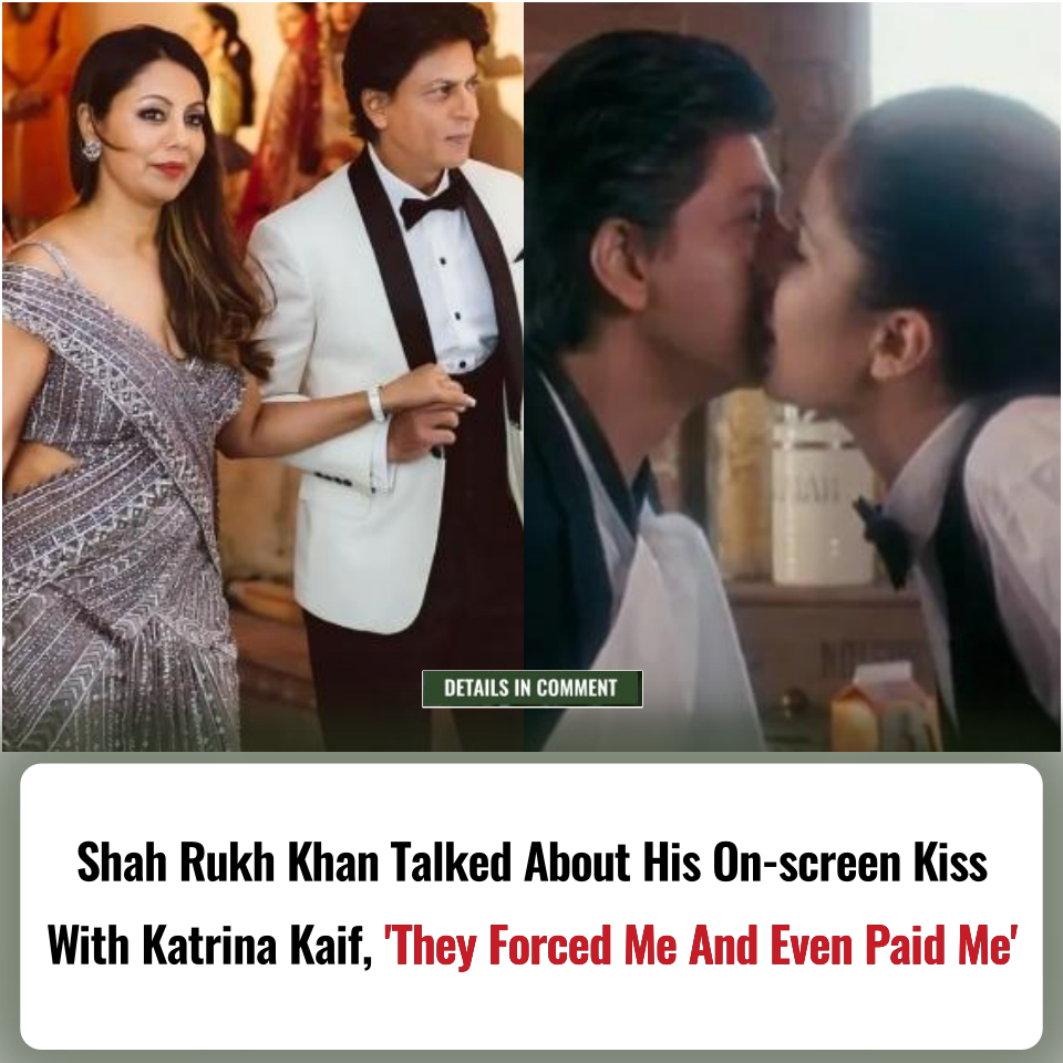 Shah Rukh Khan Talked About His On Screen Kiss With Katrina Kaif They Forced Me And Even Paid 