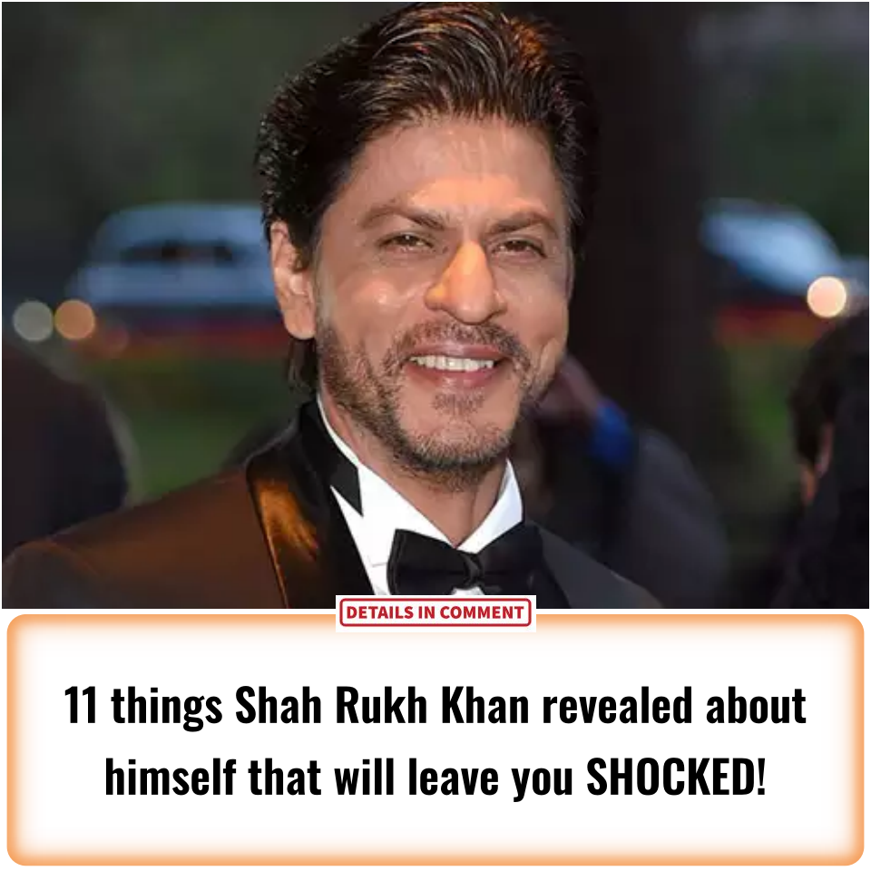 11 Things Shah Rukh Khan Revealed About Himself That Will Leave You